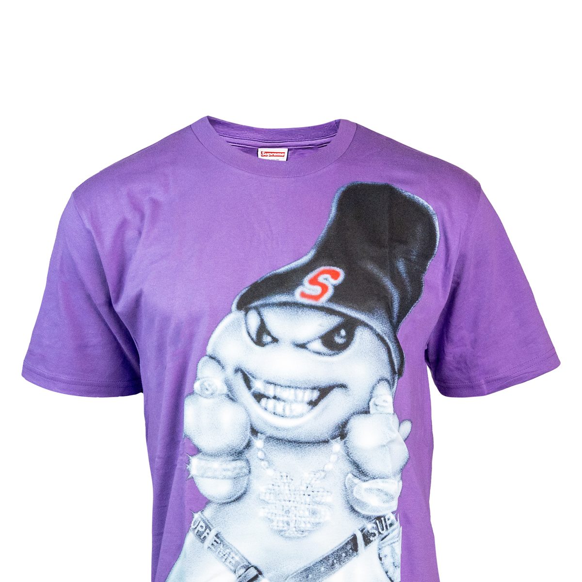 Supreme Snowman Tee Purple FW25
