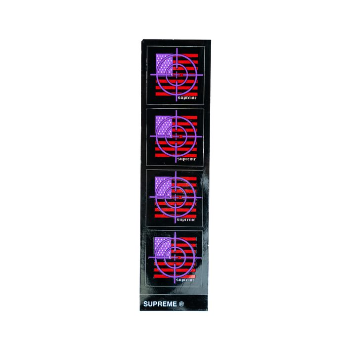 Supreme Target Sticker Strip