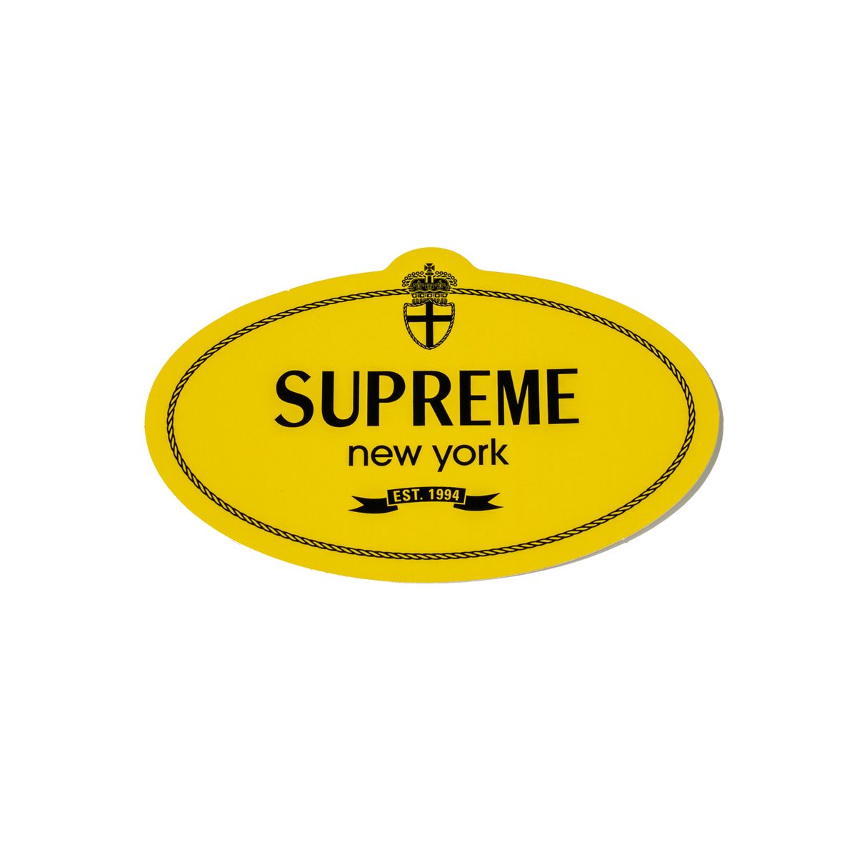 Supreme Crest Sticker