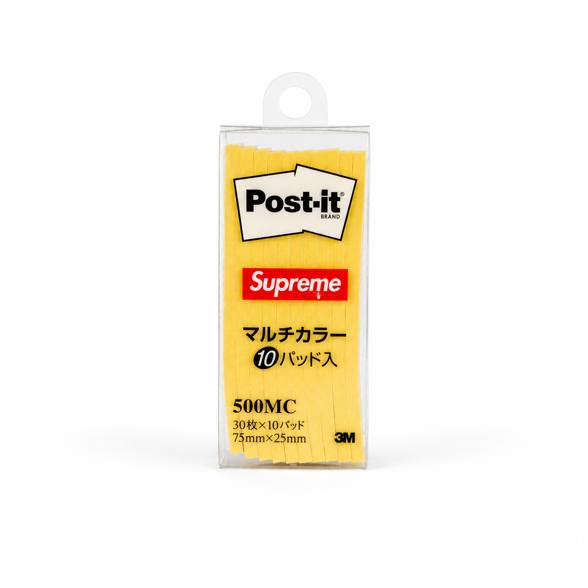 Supreme Post-its 500MC Yellow SS24