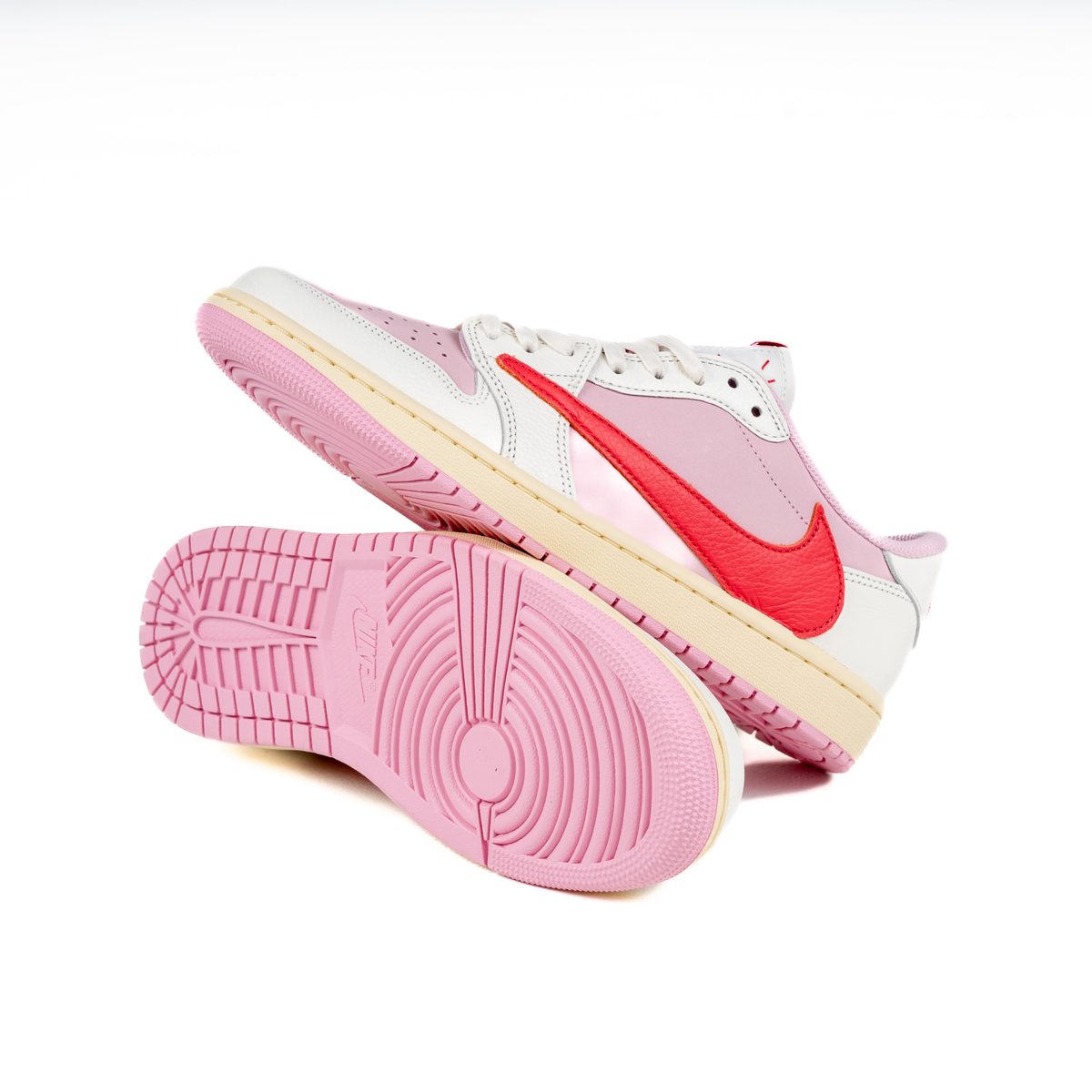 Air Jordan 1 Retro Low OG SP Travis Scott Sail Tropical Pink