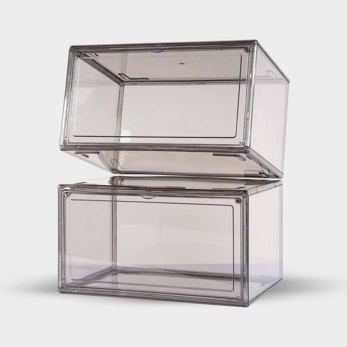 Acrylic Sneaker Case Carbon