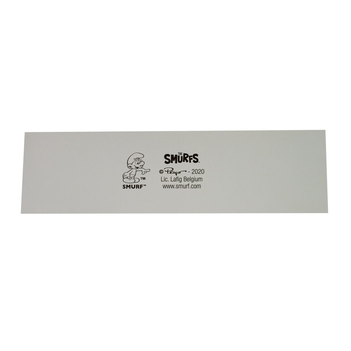Supreme Smurfs Box Logo Sticker Morado