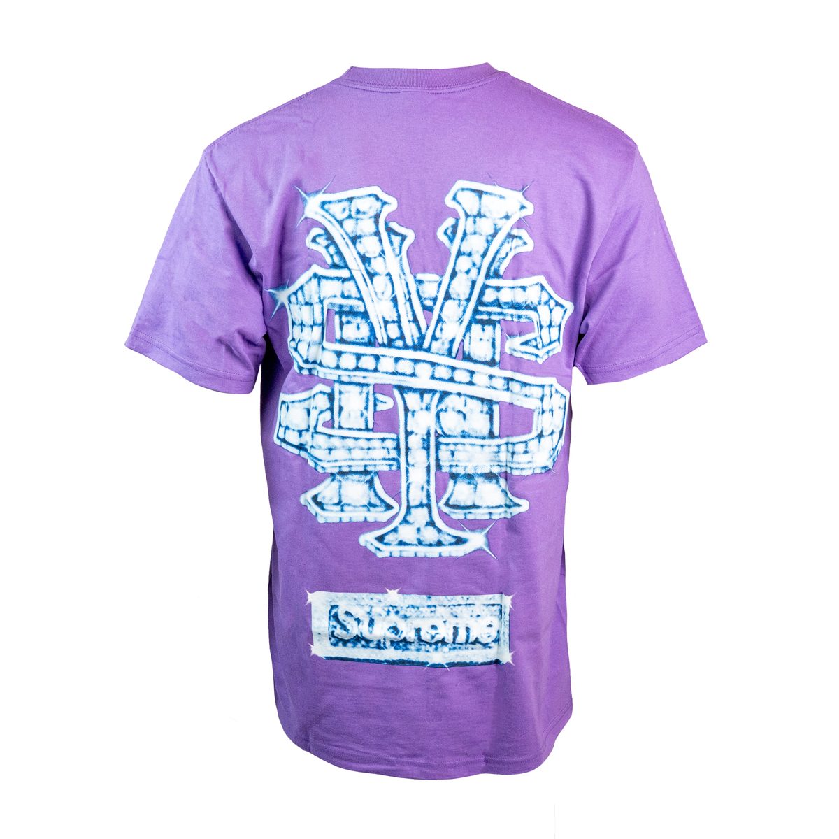 Supreme Snowman Tee Purple FW25