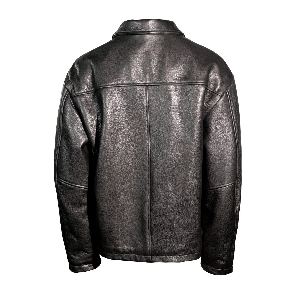 Supreme Schott Leather Clip Jacket