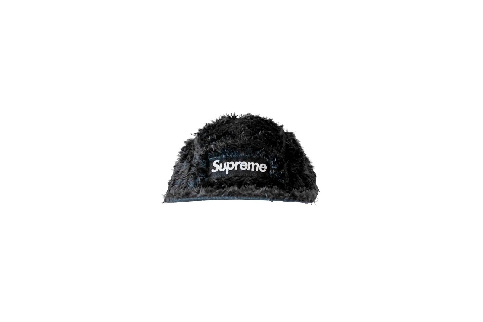 Supreme Fuzzy Camp Cap Black