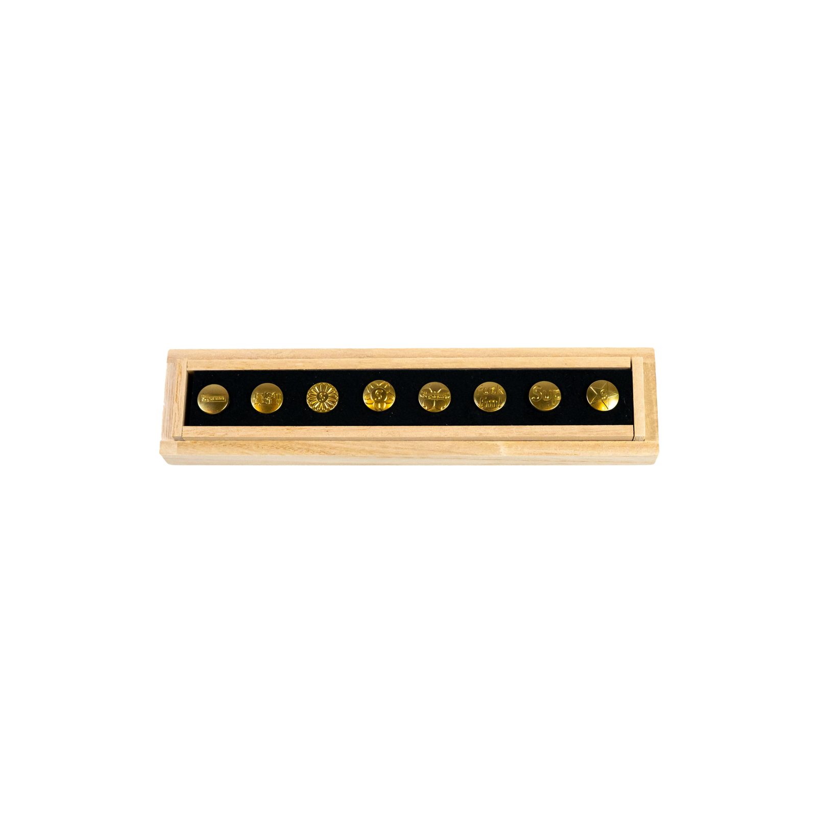 Supreme CDW Push Pin Set Brass