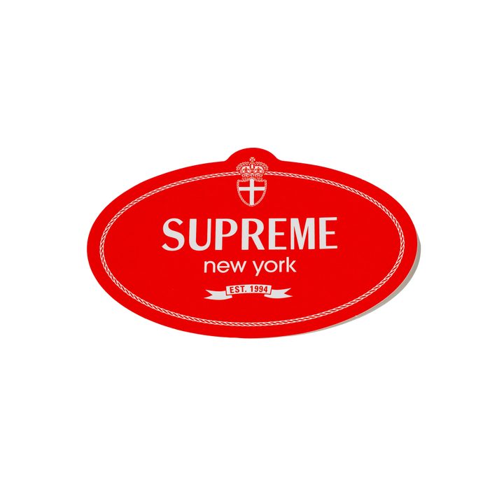 Supreme Crest Sticker
