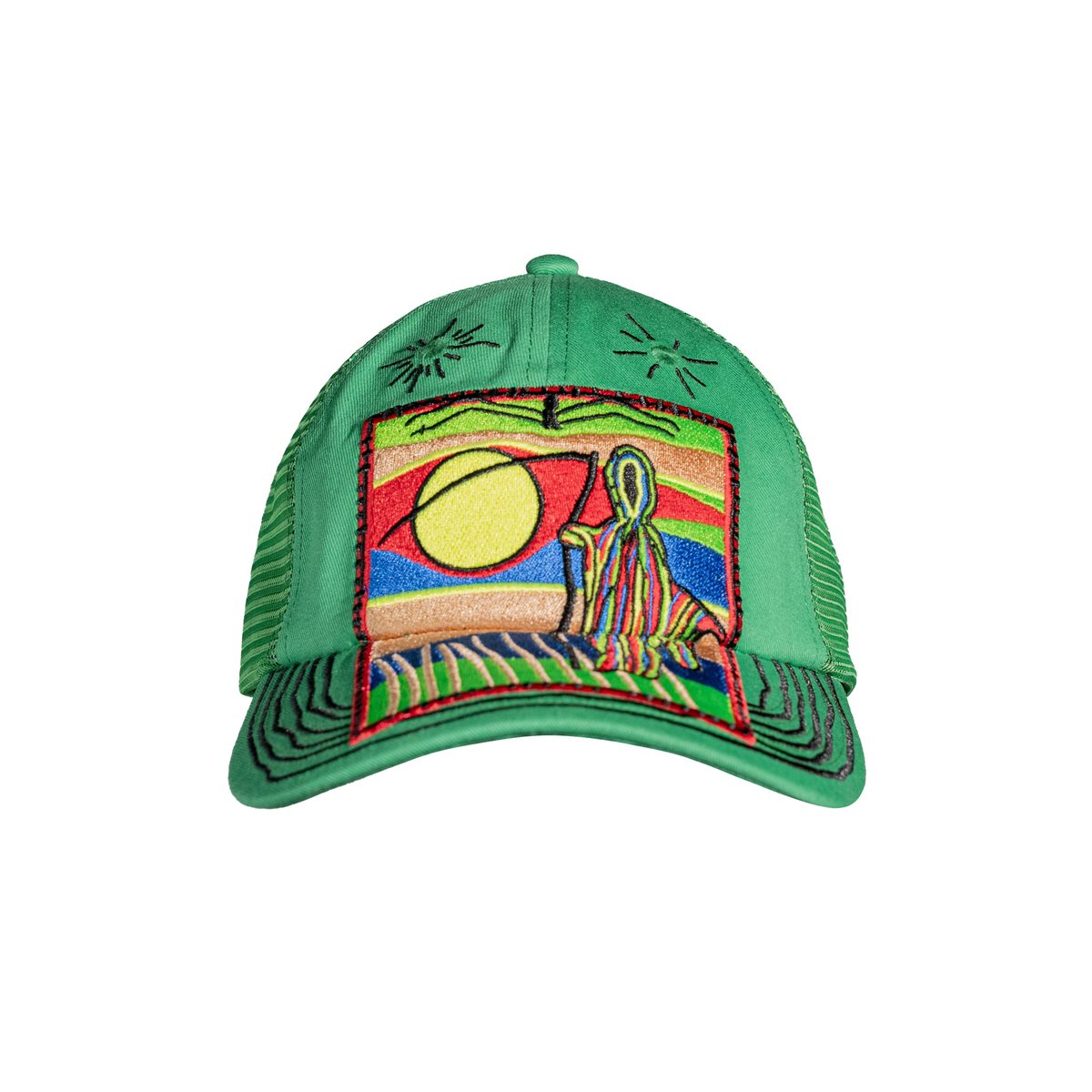 Supreme Reaper Mesh Back 6 Panel Green