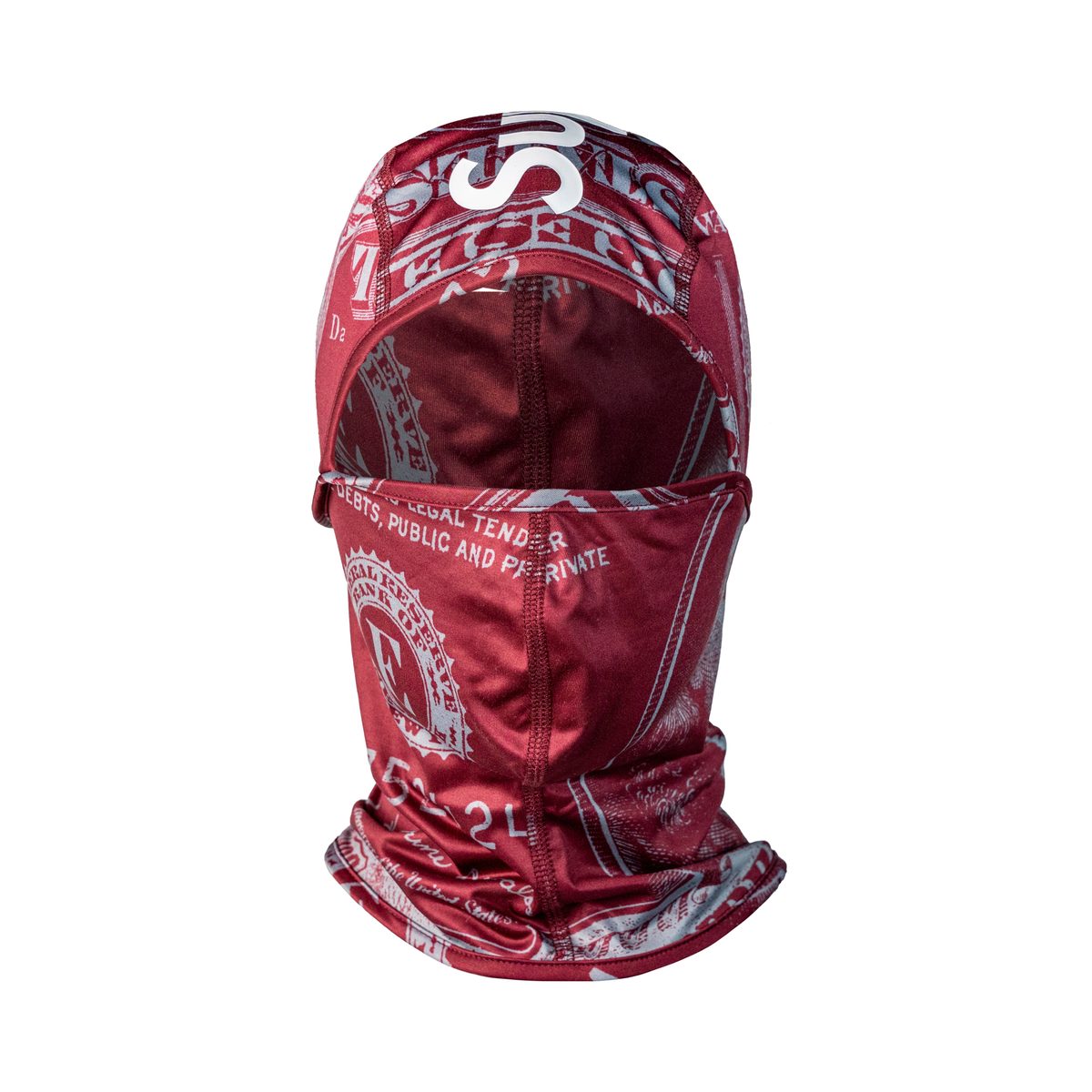 Supreme Lightweight Balaclava Red Money