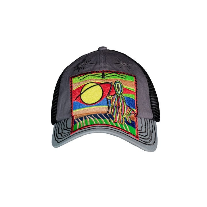 Supreme Reaper Mesh Back 6 Panel Grey