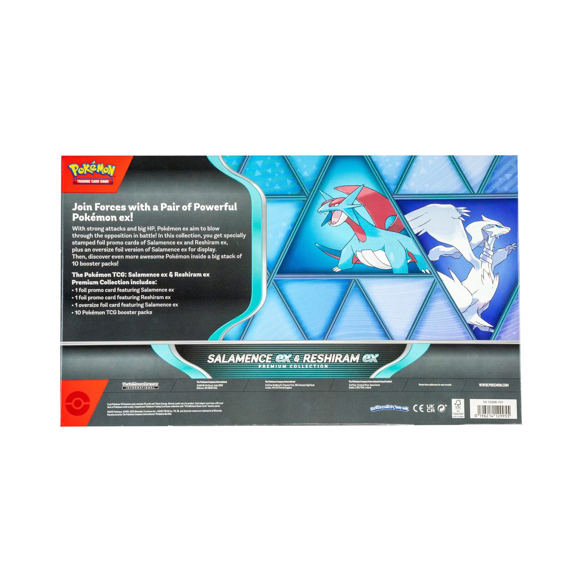 Pokemon TCG: Salamence ex & Reshiram ex Premium Collection