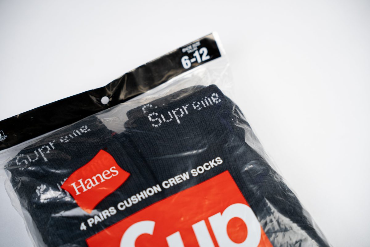 Calcetines Supreme Pack x4 Negro