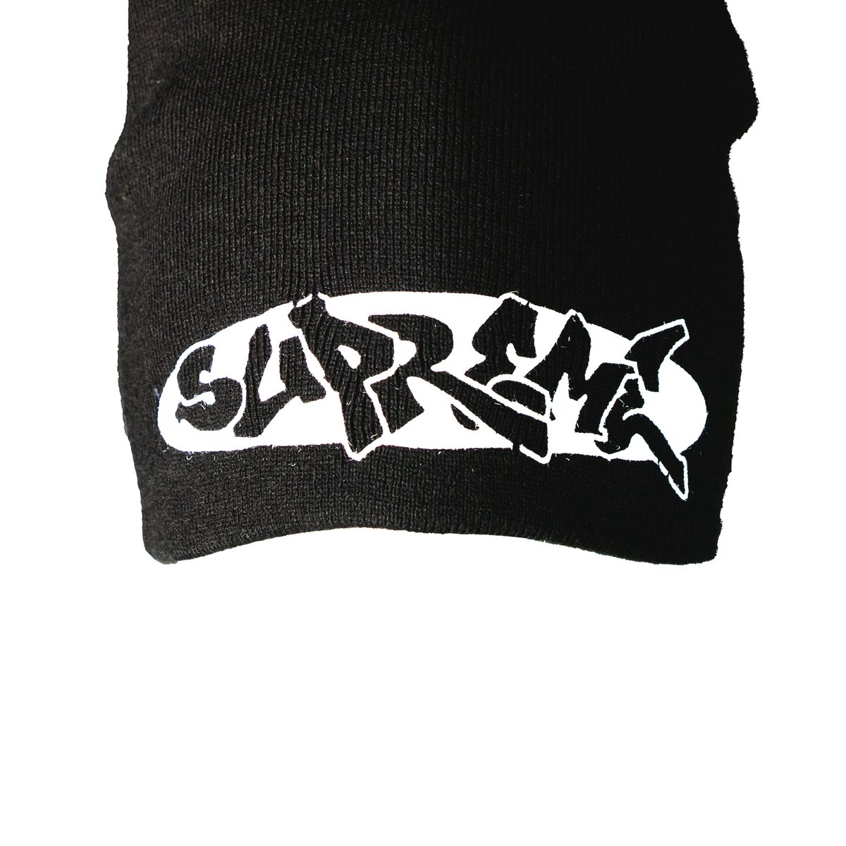 Supreme New World Order Beanie Negro