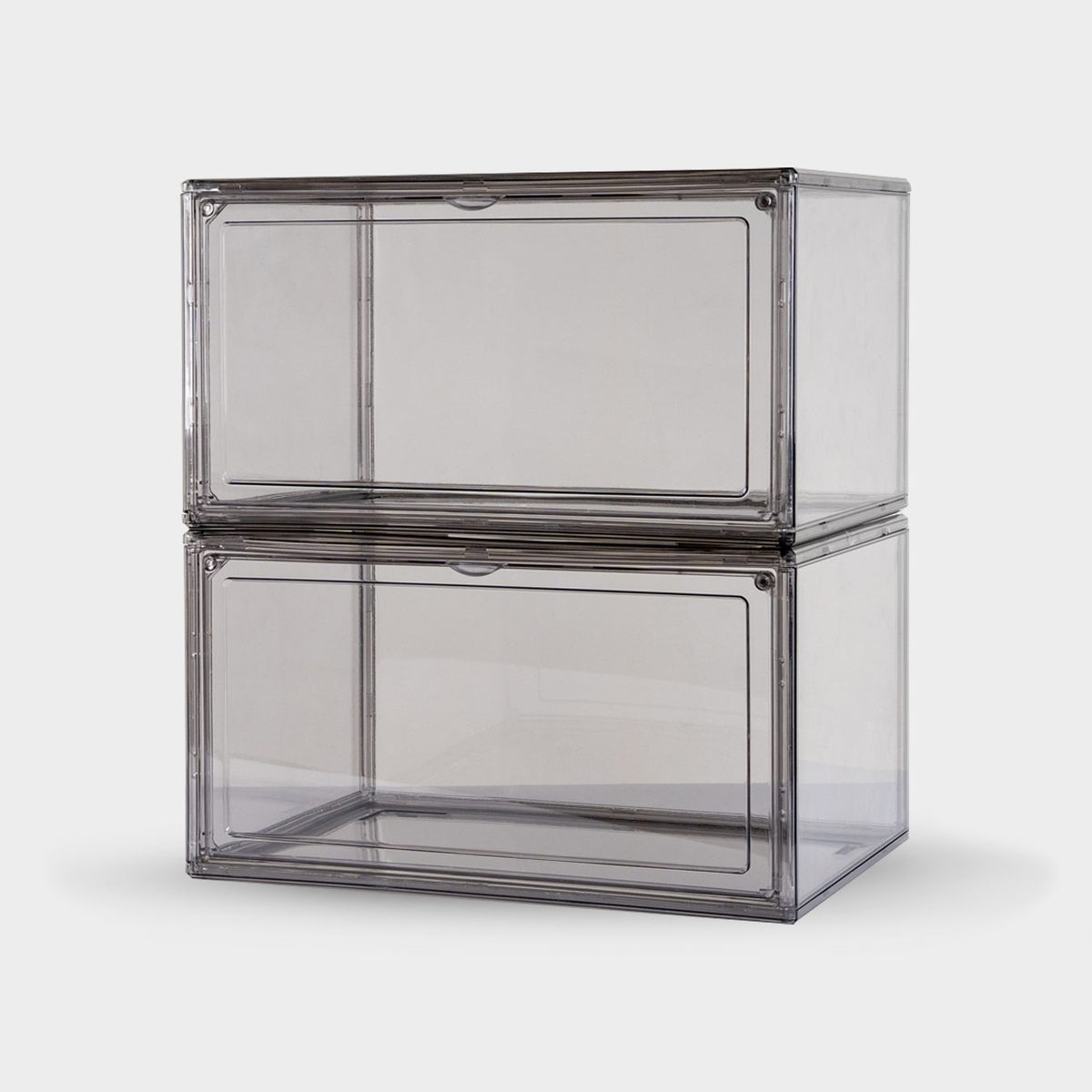 Acrylic Sneaker Case Carbon