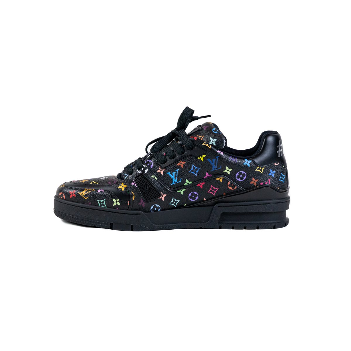 Louis Vuitton LV Trainer Takashi Murakami Black