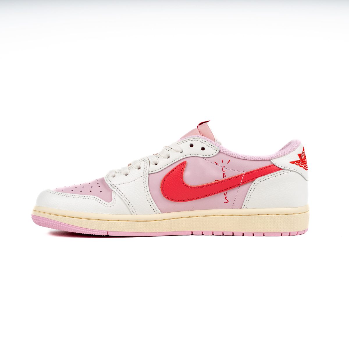 Air Jordan 1 Retro Low OG SP Travis Scott Sail Tropical Pink