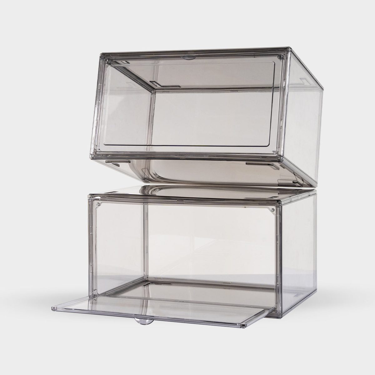 Acrylic Sneaker Case Carbon