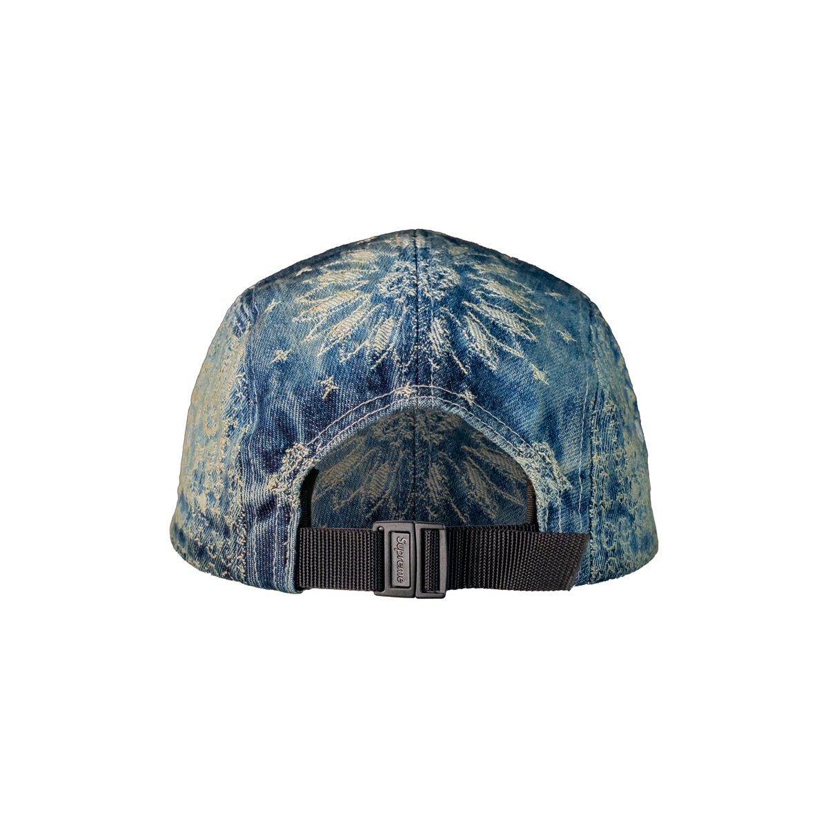 Supreme Bandana Jacquard Denim Camp Cap Azul