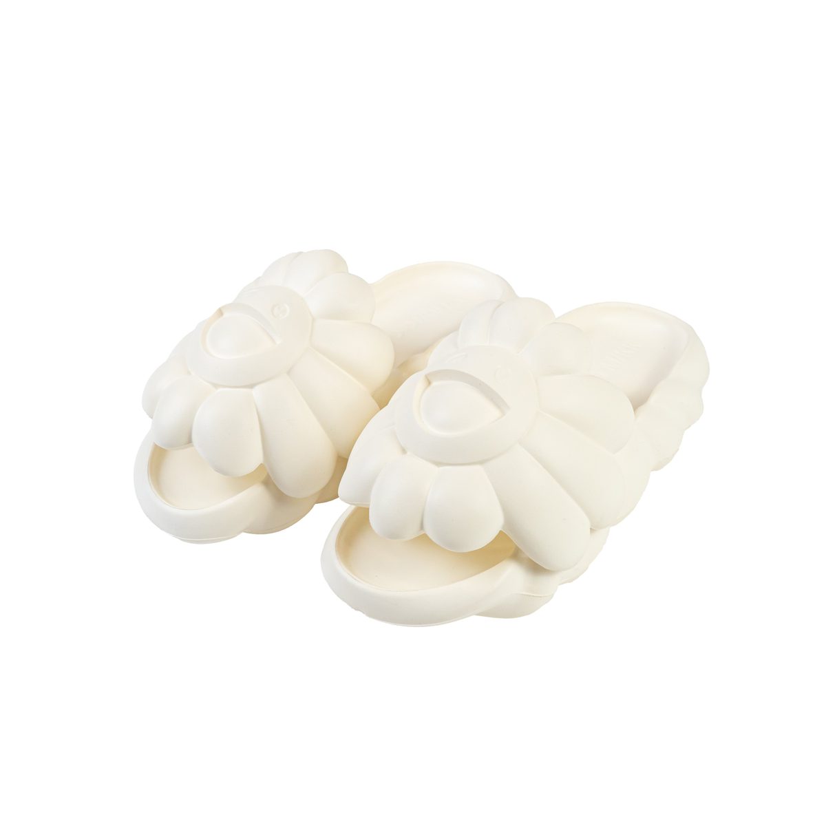 Takashi Murakami Ohana Full Bloom Slide Star White