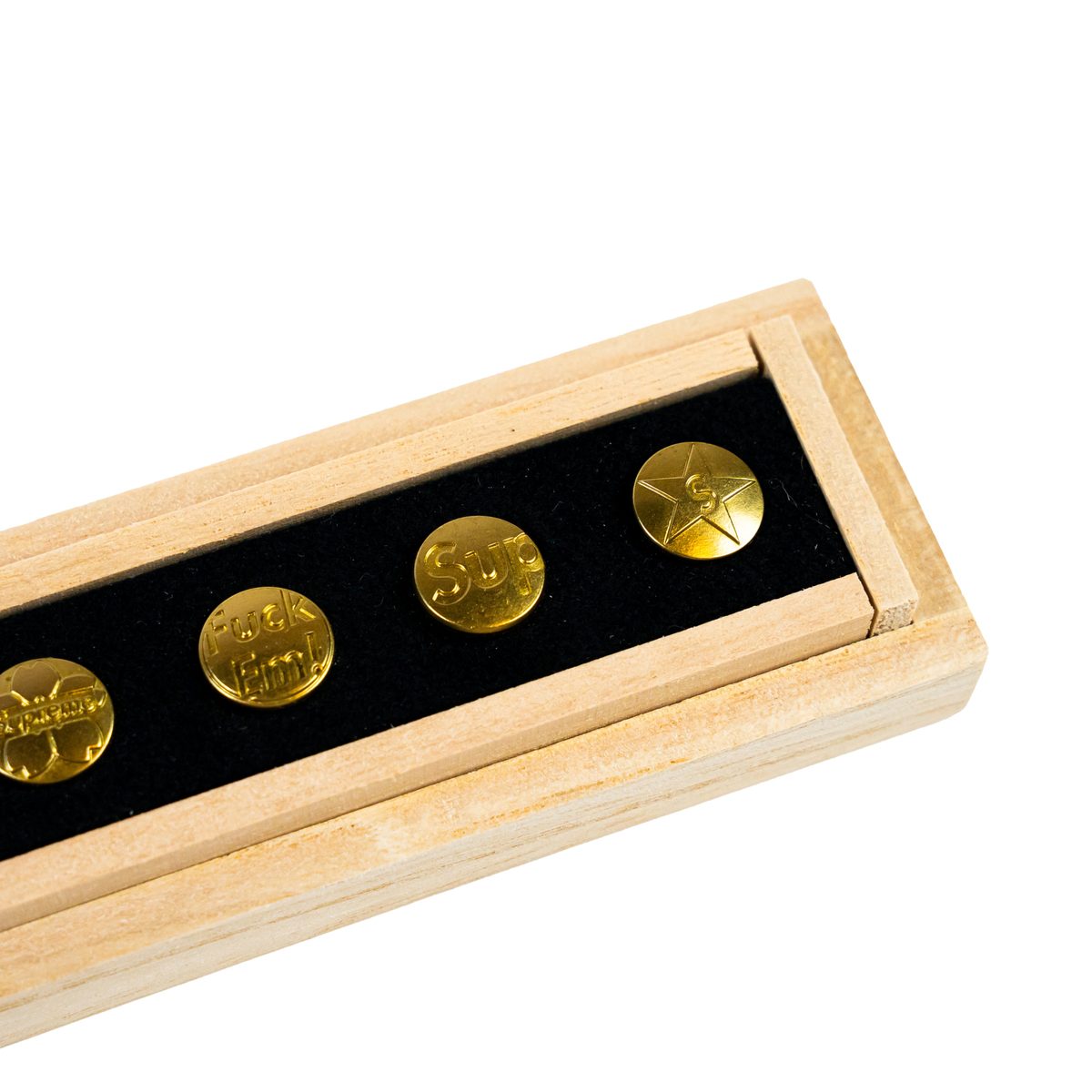 Supreme CDW Push Pin Set Brass