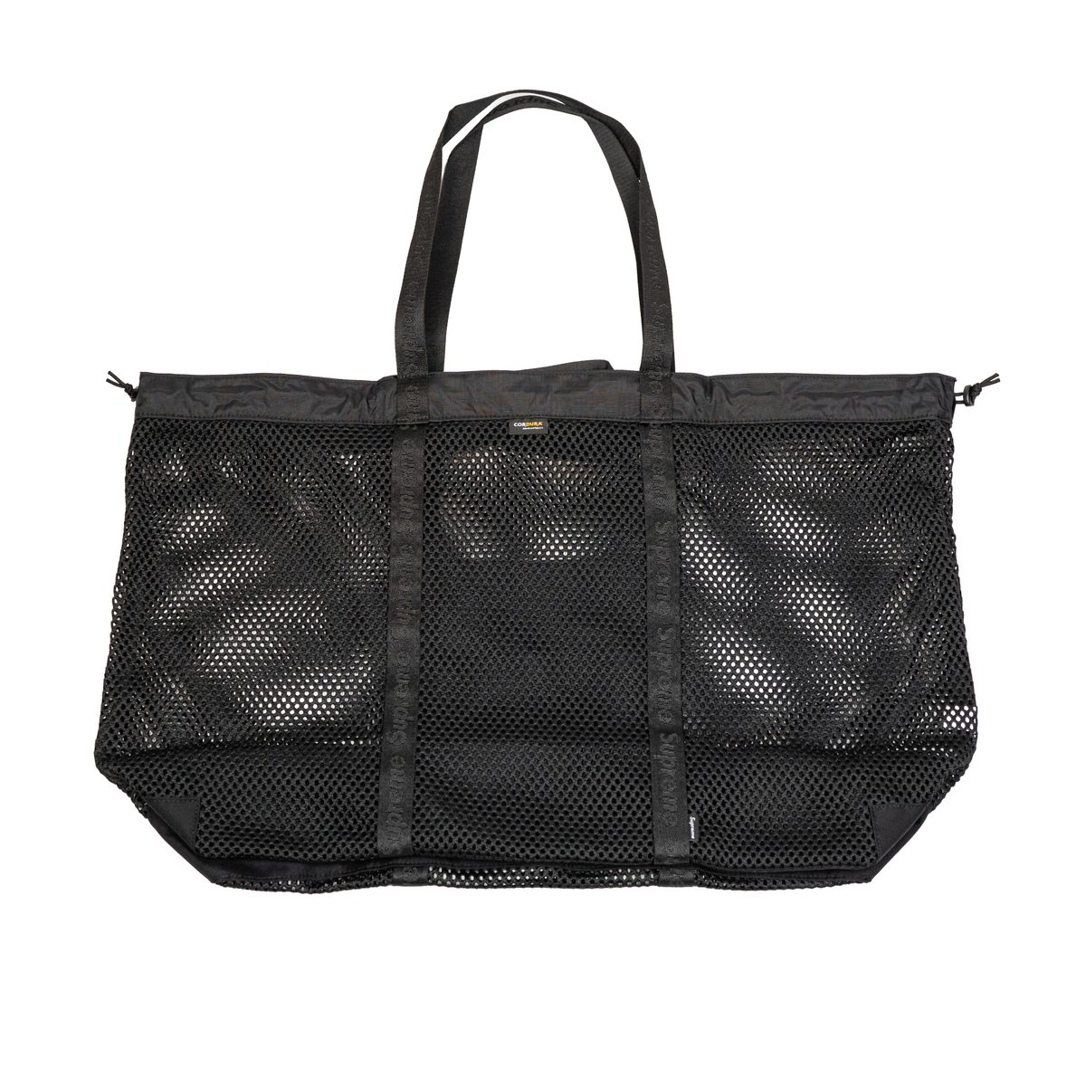 Supreme Mesh Tote Black Bag