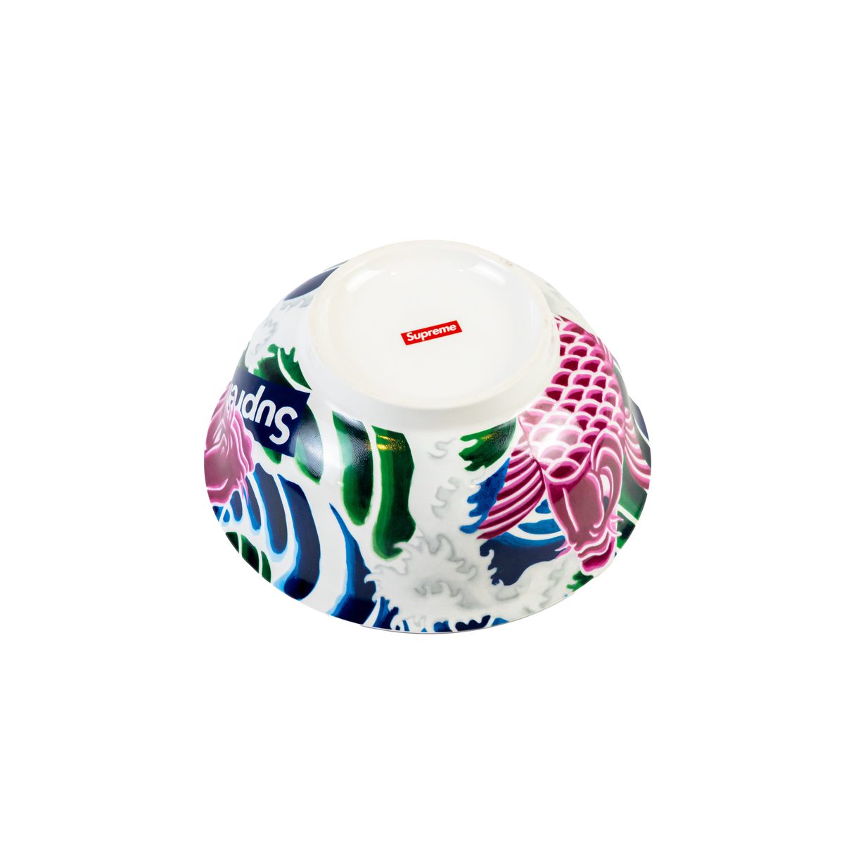 Supreme Waves Ceramic Bowl Multicolor