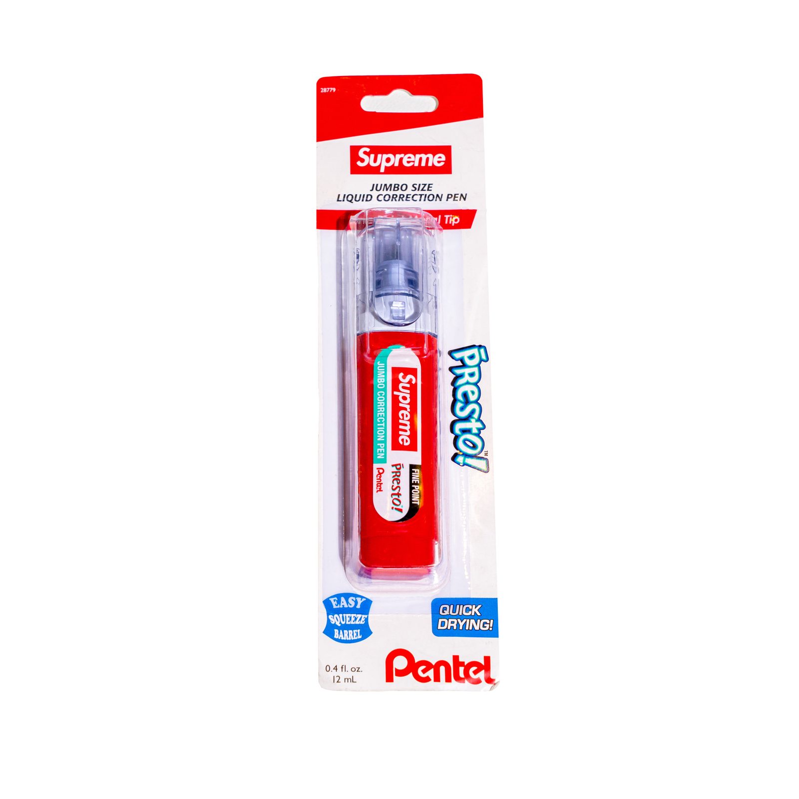 Supreme Pentel Presto Correction Pen