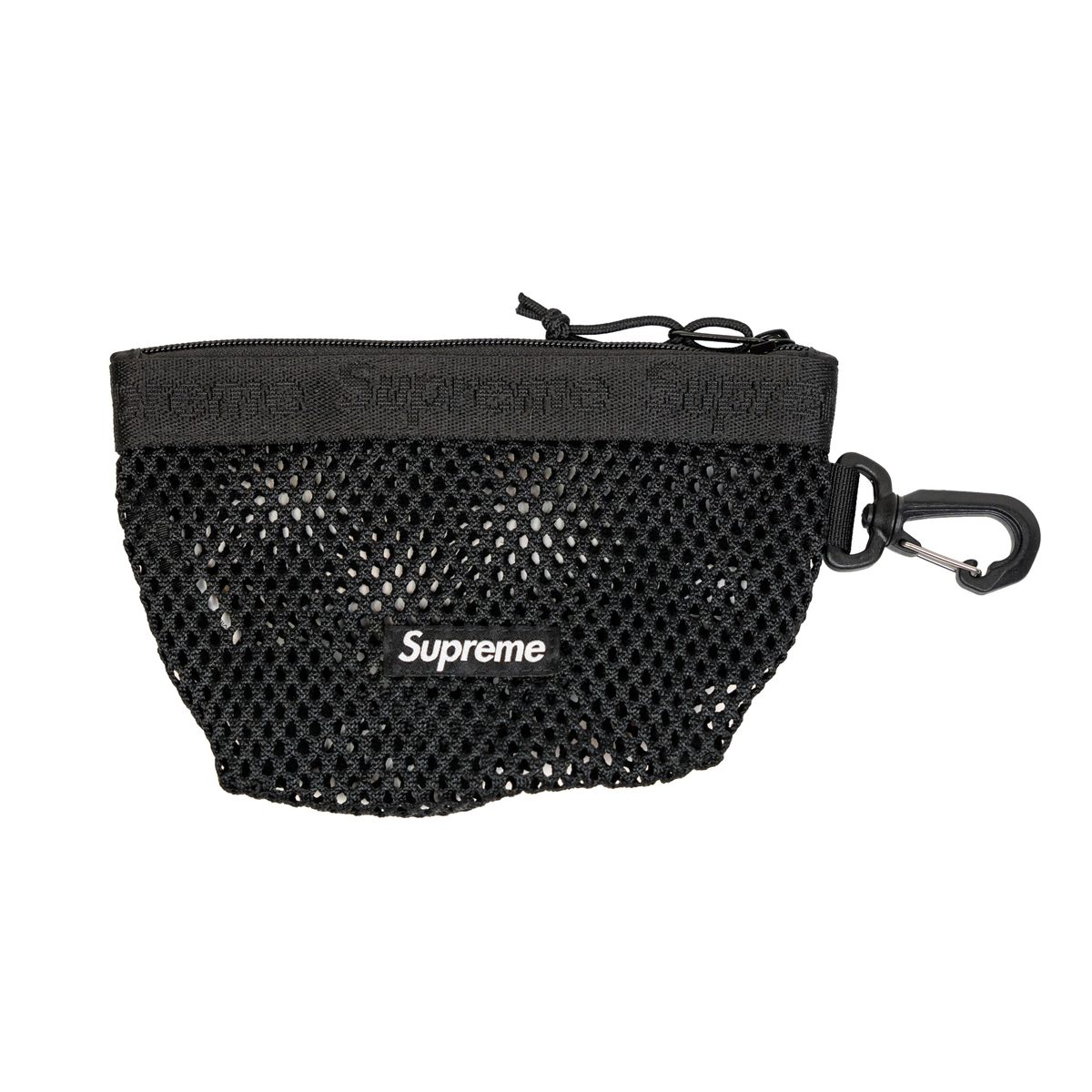 Supreme Mesh Mini Pouch Black