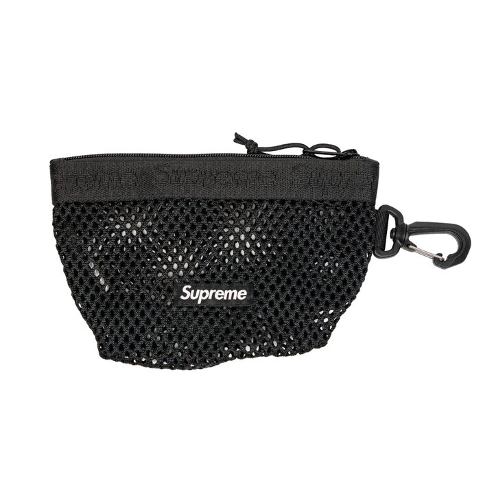 Supreme Mesh Mini Pouch Black