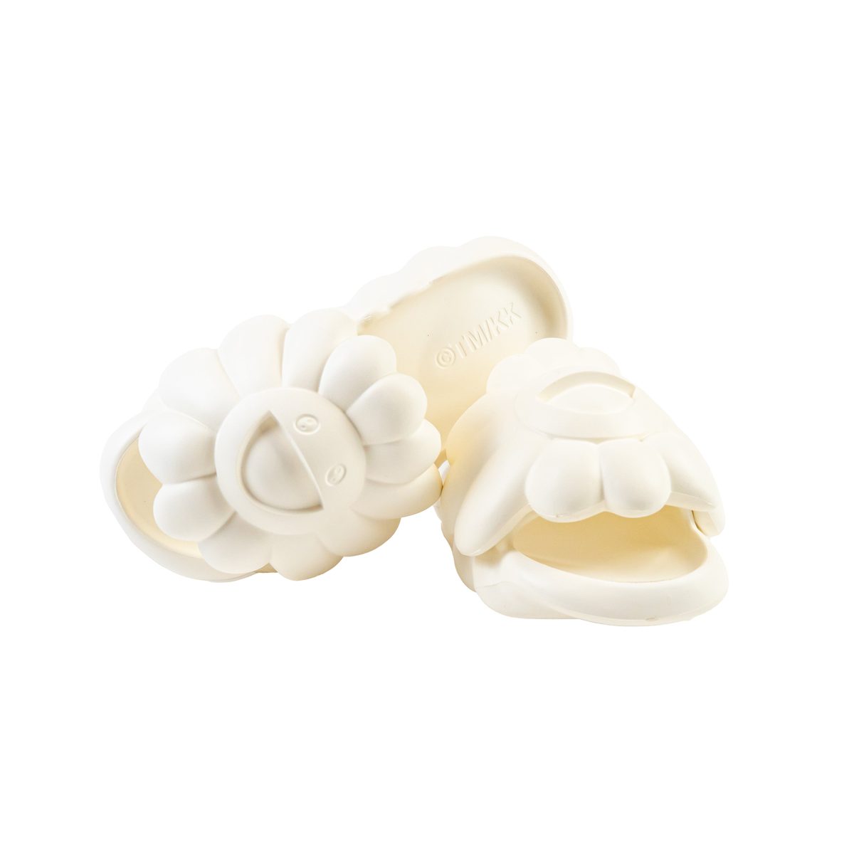 Takashi Murakami Ohana Full Bloom Slide Star White