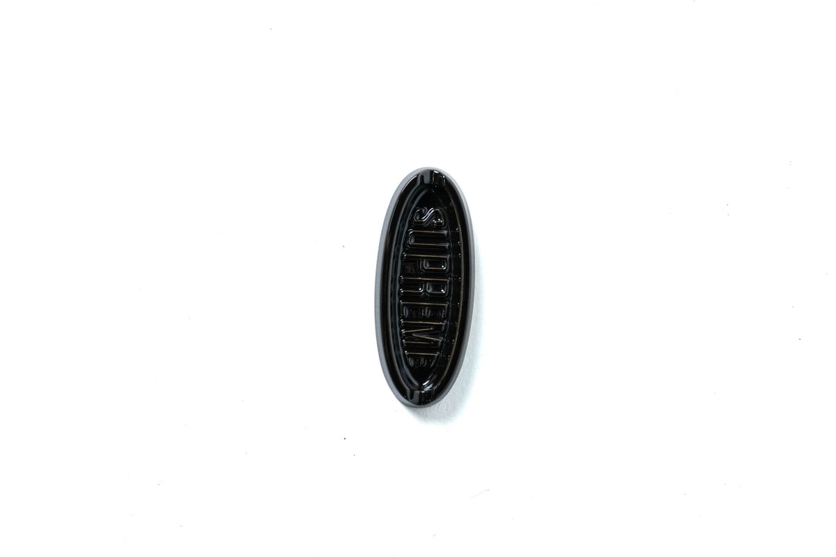 Supreme Oval Tray Black