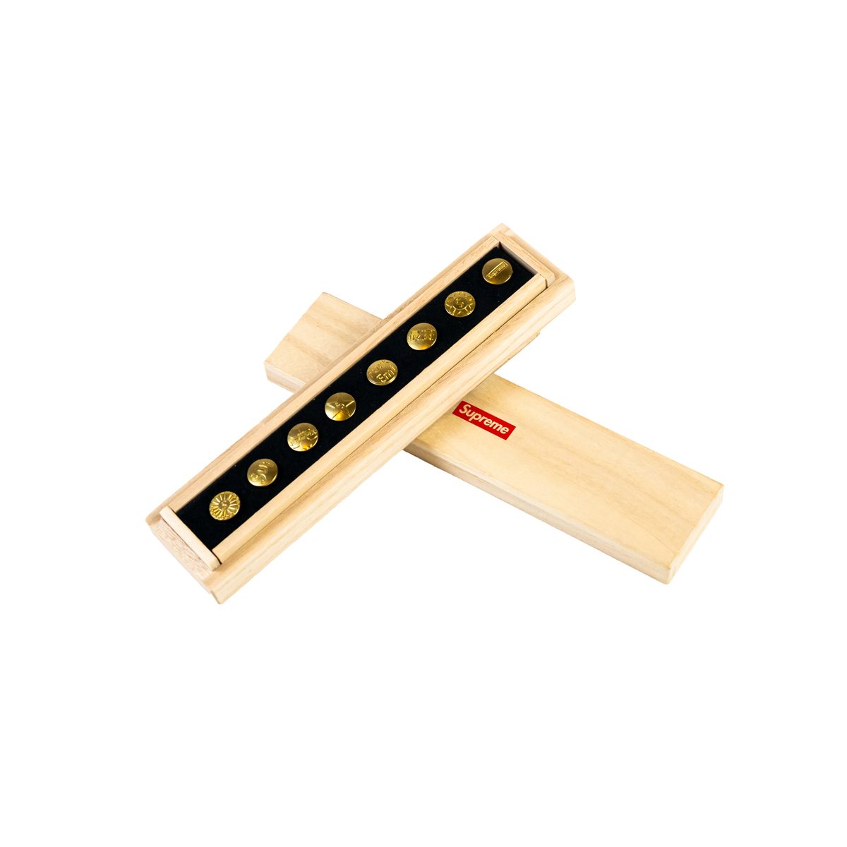 Supreme CDW Push Pin Set Brass