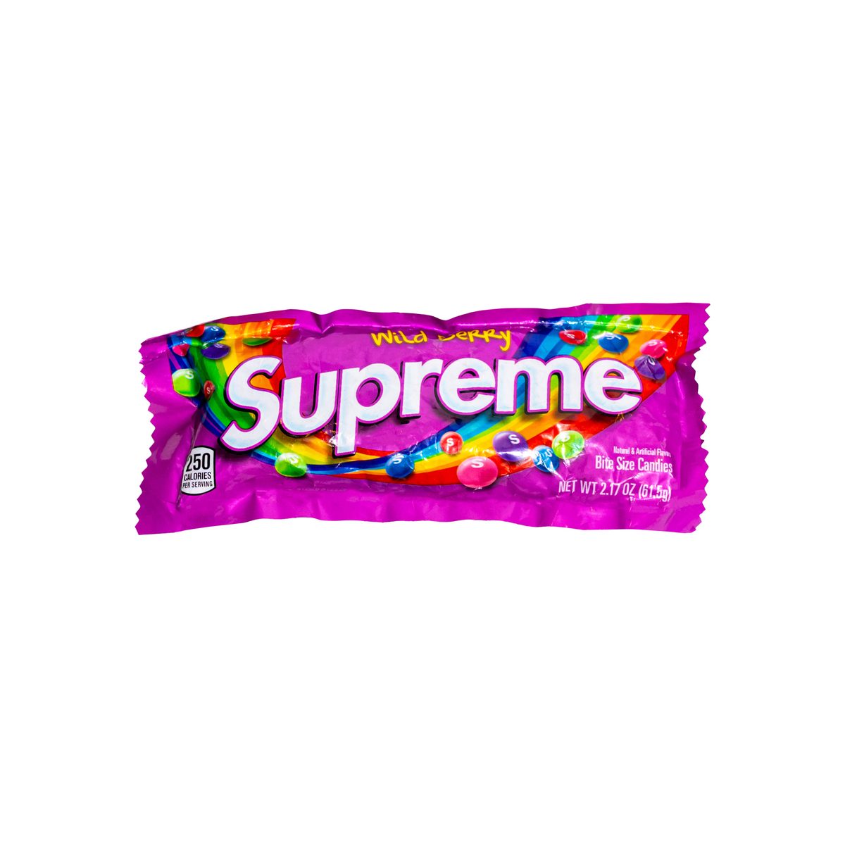 Supreme Skittles Set Not Fit For Human Consumption Red Purple