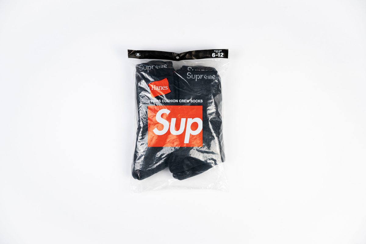 Calcetines Supreme Pack x4 Negro