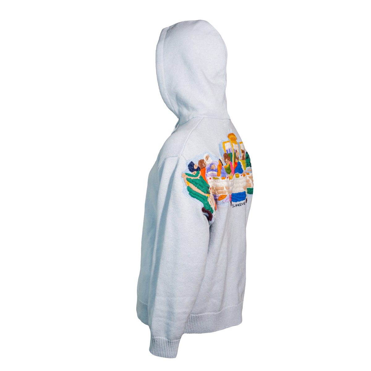 Supreme Last Supper Embroidered Light Blue