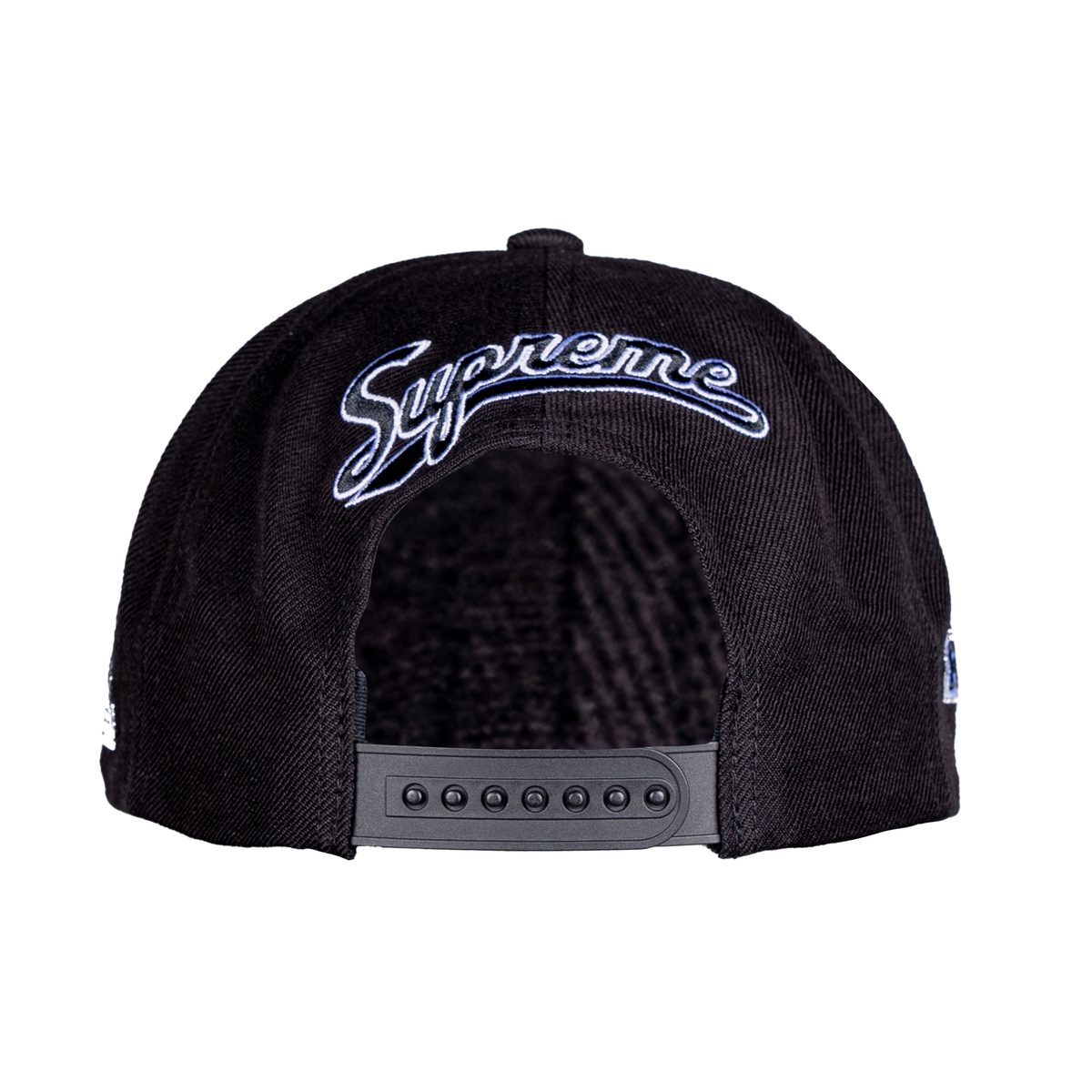 Supreme World Famous S Logo 6-Panel en color negro