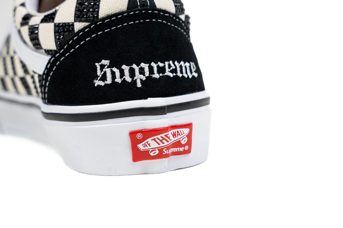 Vans Old Skool Supreme Swarovski Black