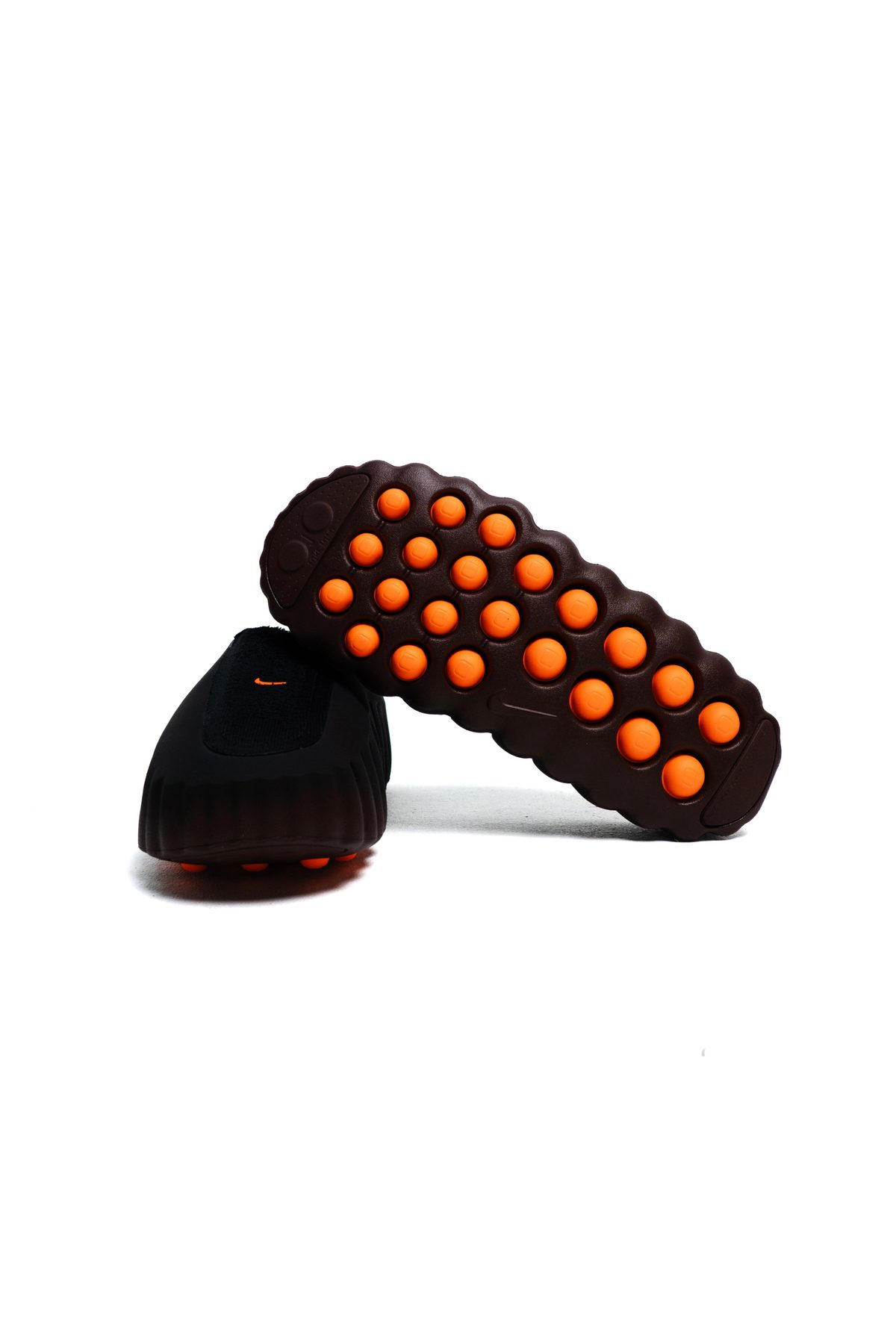 Nike Mind 001 Flyknit Slide Bronze Eclipse Total Orange