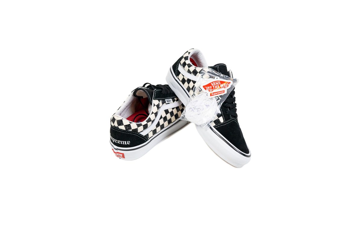 Vans Old Skool Supreme Swarovski Black
